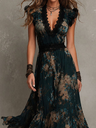 Vestido Jardín de Medianoche