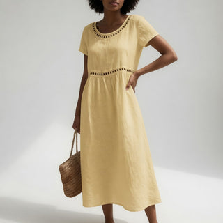 Elisa | Vestido bordado