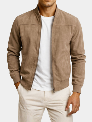 Colina | Chaqueta de aspecto ante para hombre