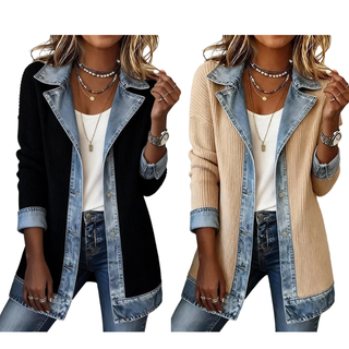 Chaqueta Vaquera Trenzada