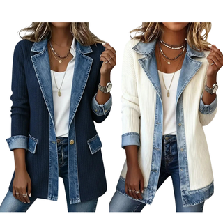Chaqueta Vaquera Trenzada