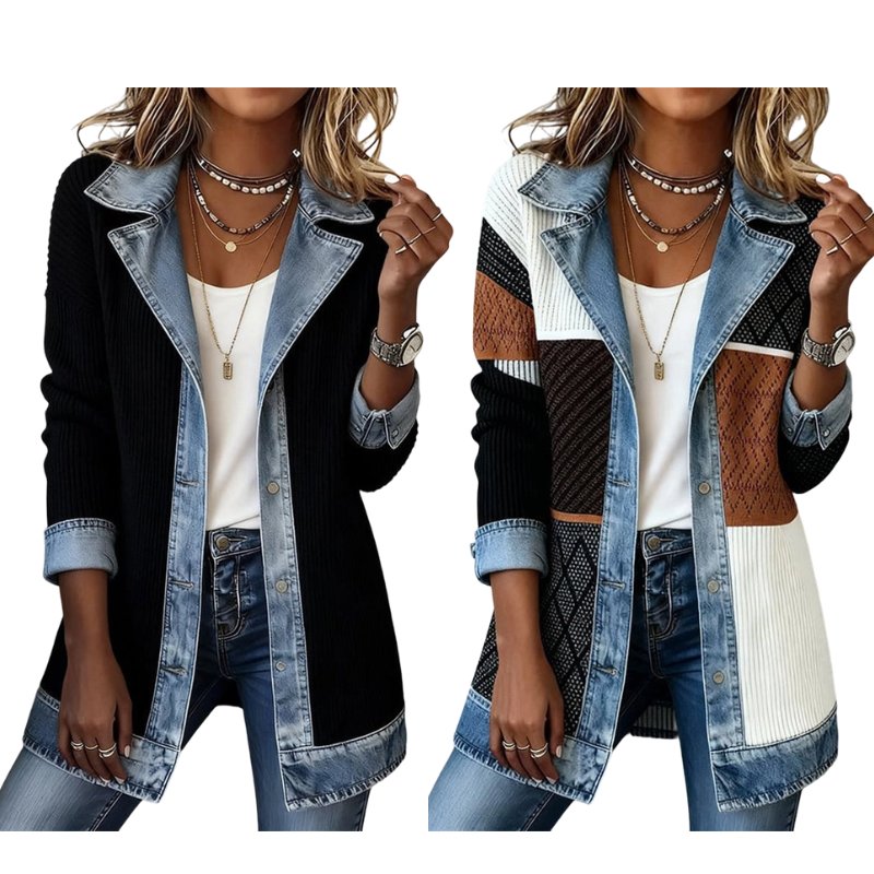 Chaqueta Vaquera Trenzada