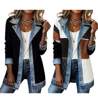 Chaqueta Vaquera Trenzada