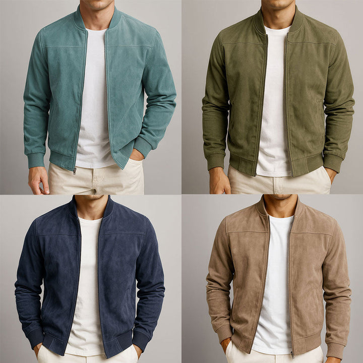 Colina | Chaqueta de aspecto ante para hombre