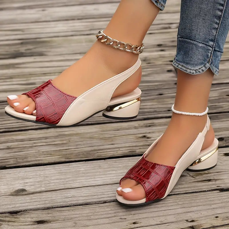 Gloria | Sandalias ortopéicas elegantes