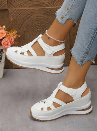 Duna - Sandalias de cuña cómodas para mujer