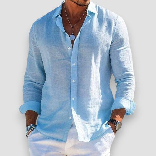 CHRISTOFER | CAMISA VERANIEGA DE CORTE HOLGADO