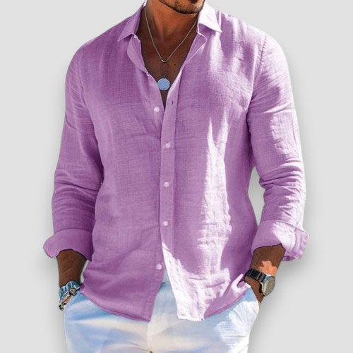 CHRISTOFER | CAMISA VERANIEGA DE CORTE HOLGADO