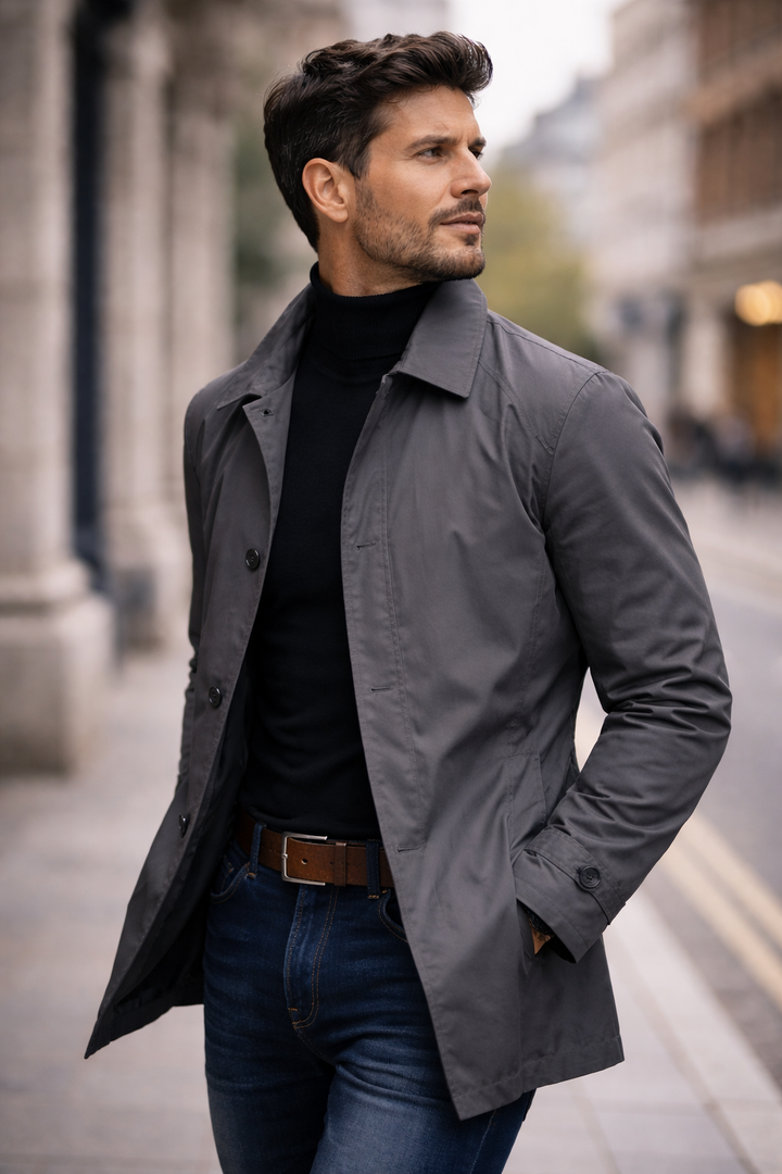 Adrian | Elegante abrigo de hombre
