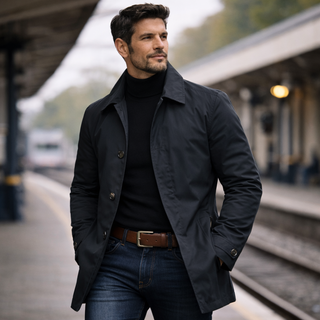 Adrian | Elegante abrigo de hombre
