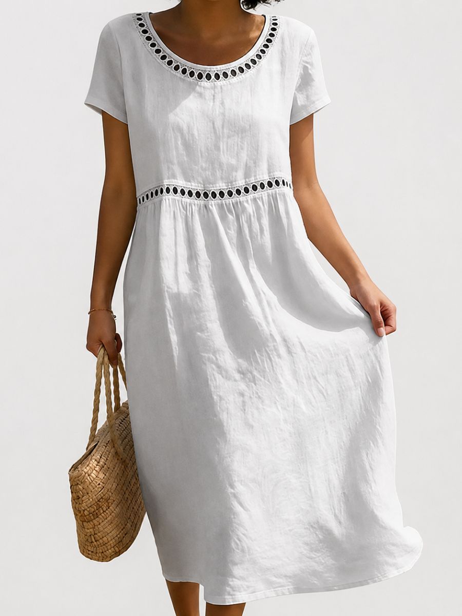 Elisa | Vestido bordado