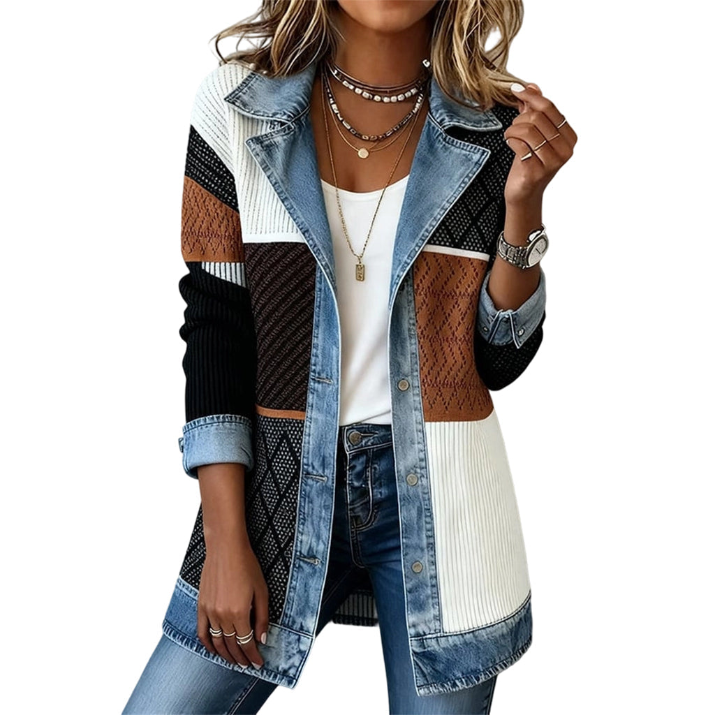 Chaqueta Vaquera Trenzada