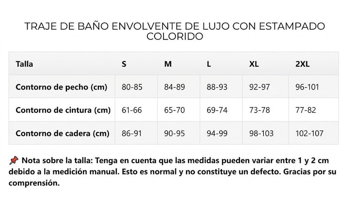 Bañador cruzado de lujo con estampado colorido