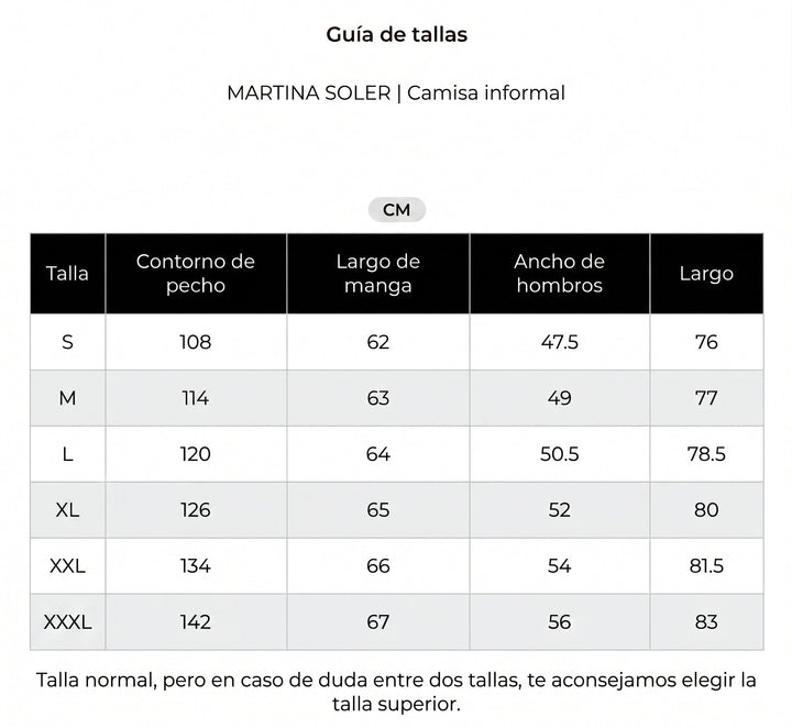 Camisa informal