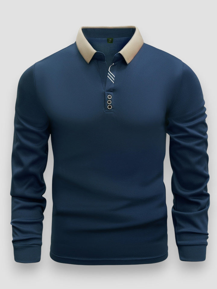 POLO DE MANGA LARGA PARA HOMBRE
