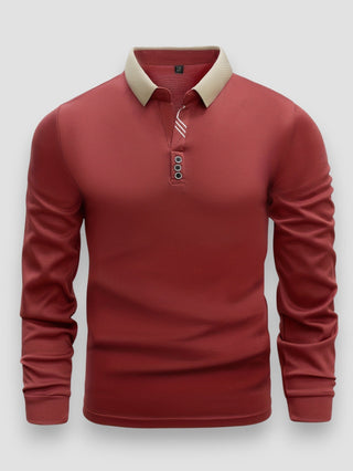POLO DE MANGA LARGA PARA HOMBRE
