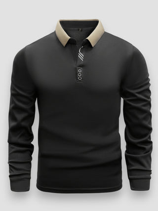 POLO DE MANGA LARGA PARA HOMBRE