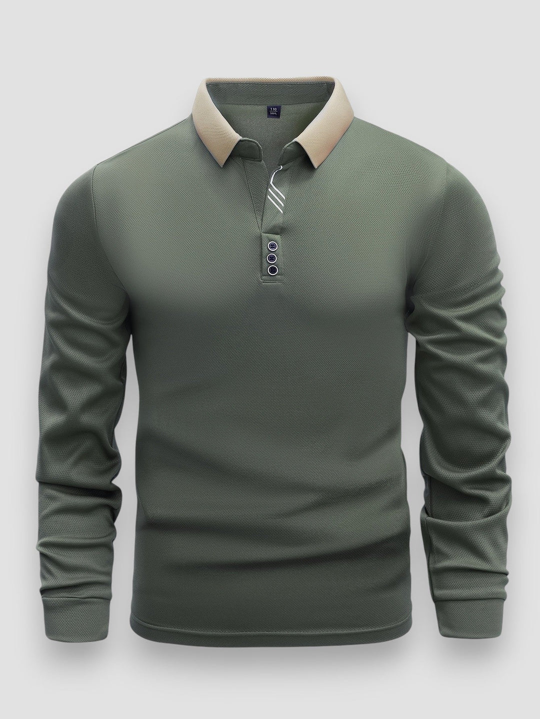 POLO DE MANGA LARGA PARA HOMBRE