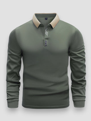 POLO DE MANGA LARGA PARA HOMBRE